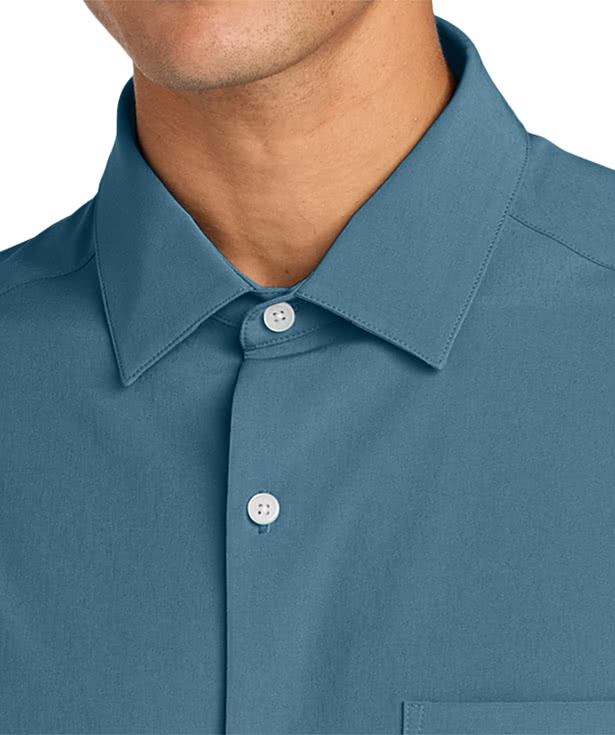 Mercer+Mettle Capital Tech Easy Care Short Sleeve Work Shirt