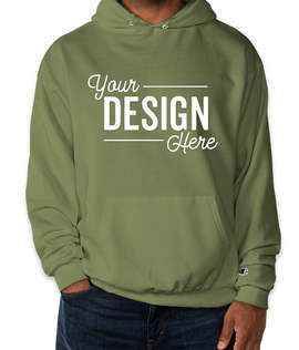 Champion Powerblend Pullover Hoodie - Color: Fresh Olive