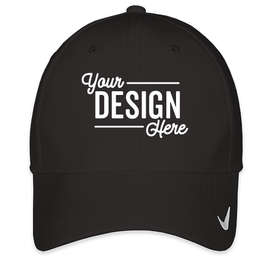 Nike Swoosh Legacy Performance Hat - Color: Black / Black