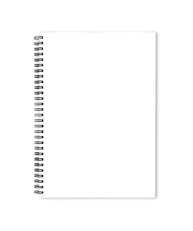 JournalBooks ® SlimLine Large Soft Cover Spiral Notebook