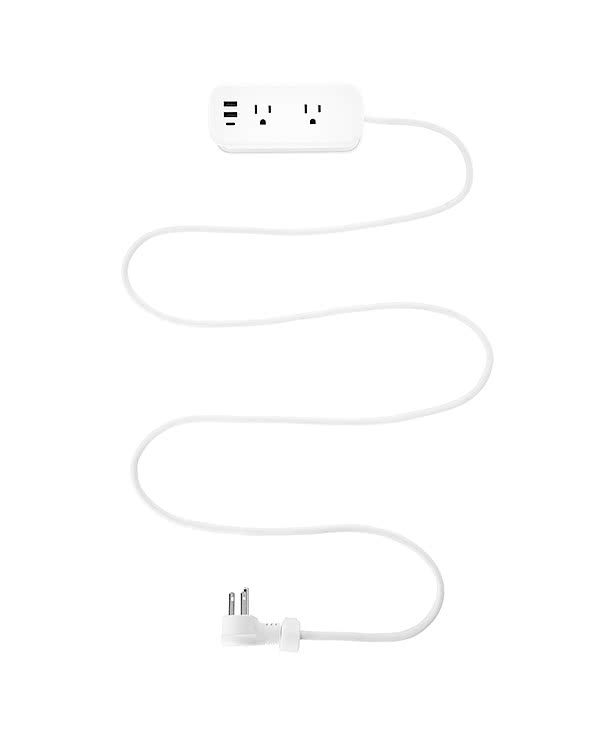 Compact Multi-Outlet Power Strip
