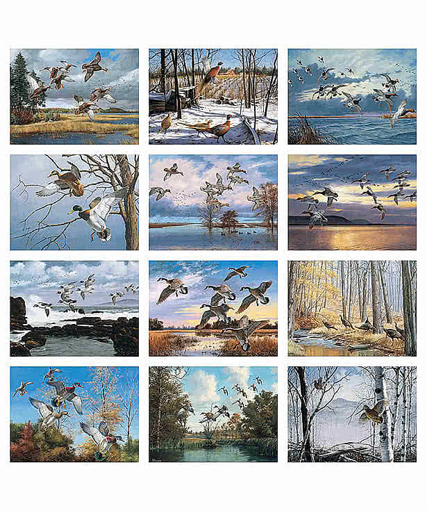 Maass Wildfowl Executive Wall Calendar