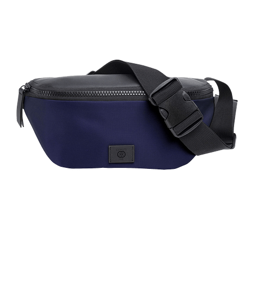 Cerruti 1881 Block Crossbody Fanny Pack in Navy