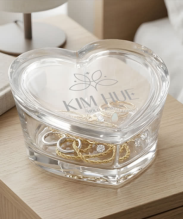 Laser Etched Temptation Crystal Box
