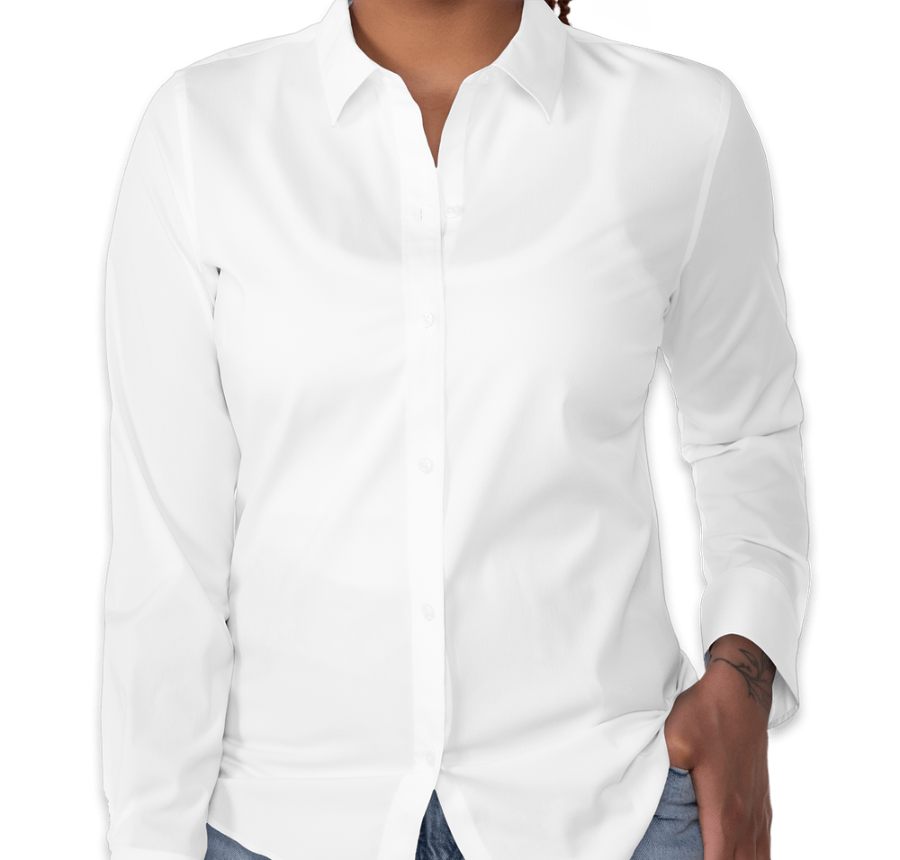 UNTUCKit Women's Bella Long Sleeve Shirt-default