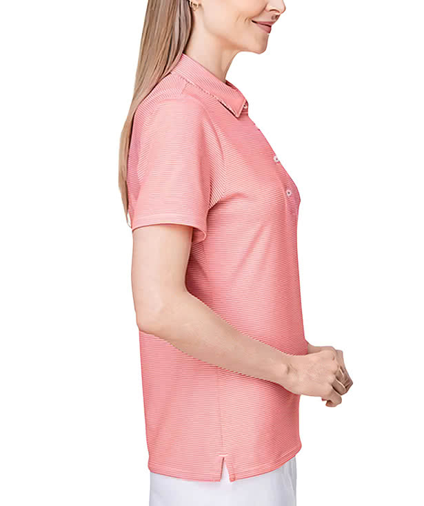 Vineyard Vines Women's Fanshell  UPF 50+ Performance Polo