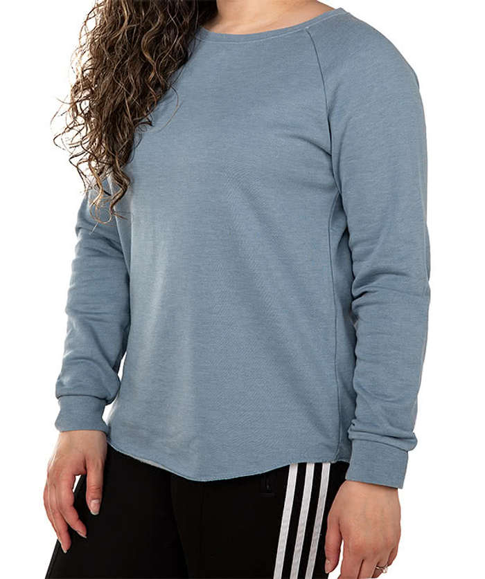 Independent Trading Women's California Wave Wash Crewneck Sweatshirt