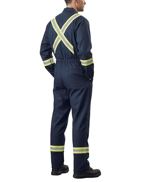 Bulwark Excel Flame-Resistant Reflective Safety Coverall