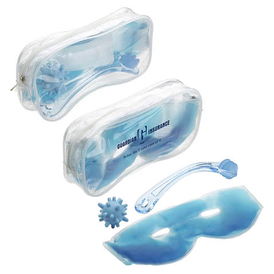 Total Comfort Spa Kit in Clear With Blue