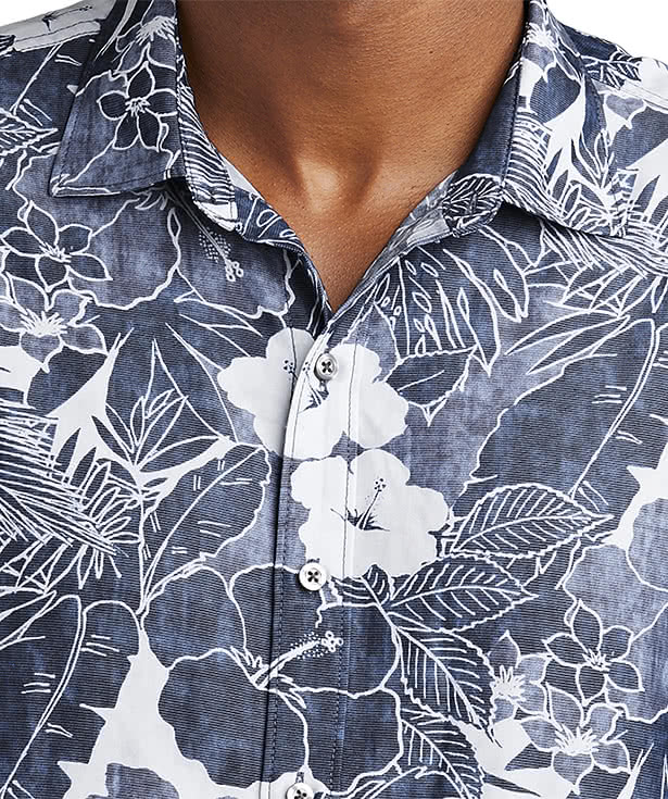 Tommy Bahama Coconut Point Playa Flora Eco Short Sleeve Shirt