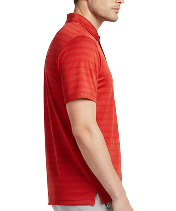 Russell Athletic Sideline Jacquard Stripe Performance Polo