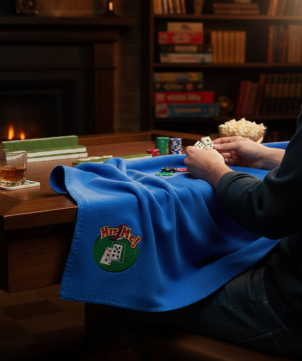 Whip-Stitched Fleece Blanket