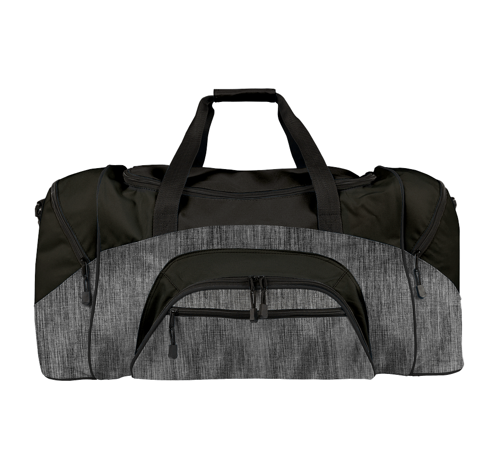 Port Authority Colorblock Gym Bag - Embroidered-default