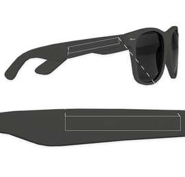 Matte Malibu Sunglasses - Color: Black