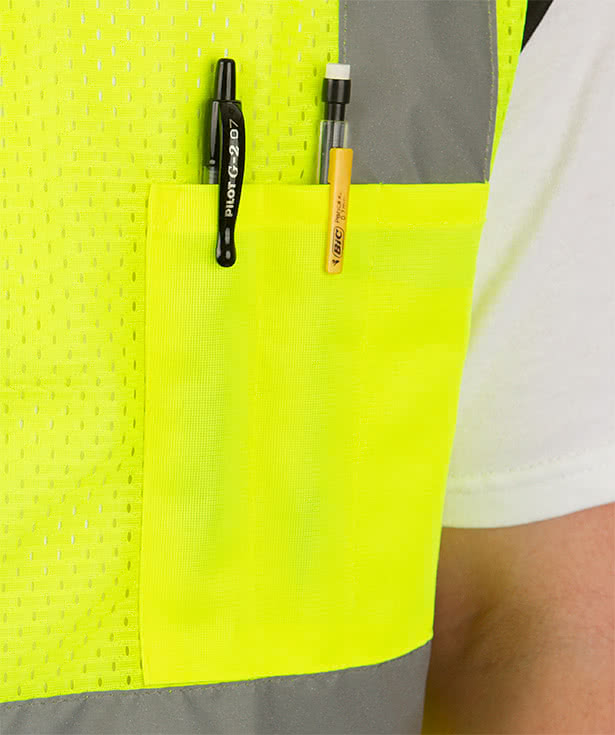 Kishigo Class 2 Pocket Mesh Safety Vest