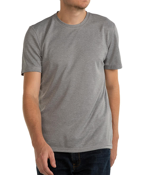Adidas Heather 100% Recycled UPF 50 Performance Shirt