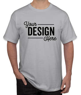 Canada - Gildan 100% Cotton T-shirt - Color: Ice Grey