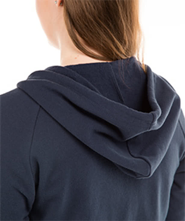 Bella + Canvas Juniors Raglan Zip Hoodie