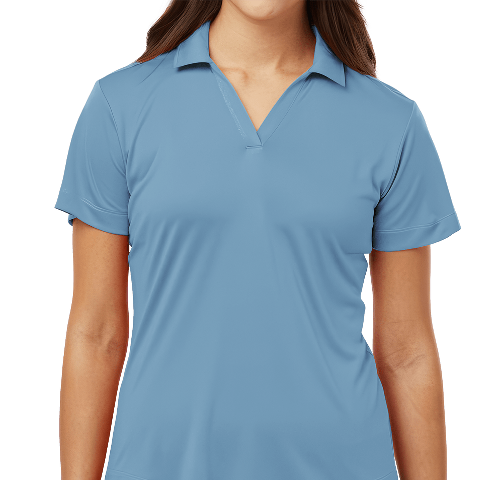 AllPro Women's Interlock UPF 50 Performance Polo - Printed-default