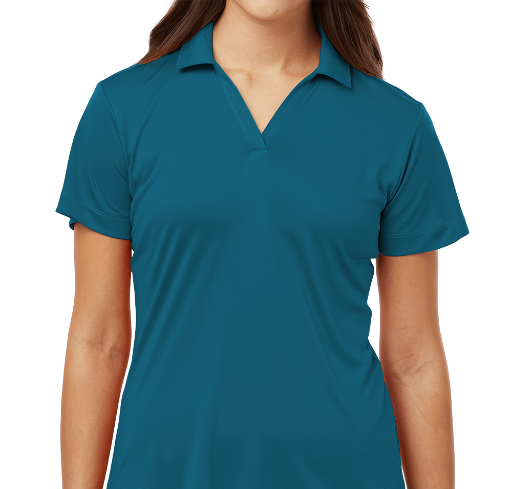 AllPro Women's Interlock UPF 50 Performance Polo - Printed-default