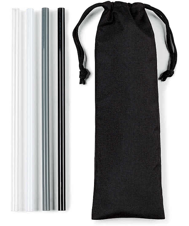 Aviana Juniper Reusable Tritan Straw Set