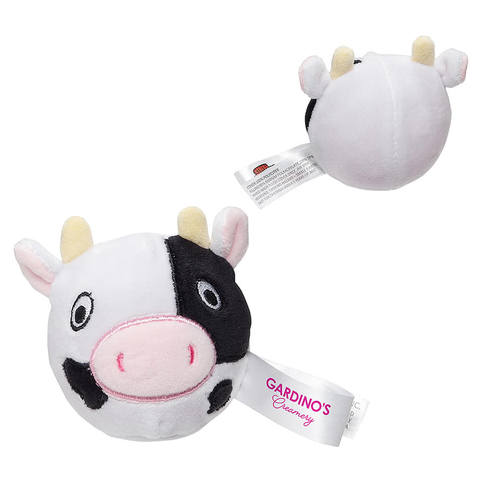 Stress Busters Cow Plush Gel Stress Reliever