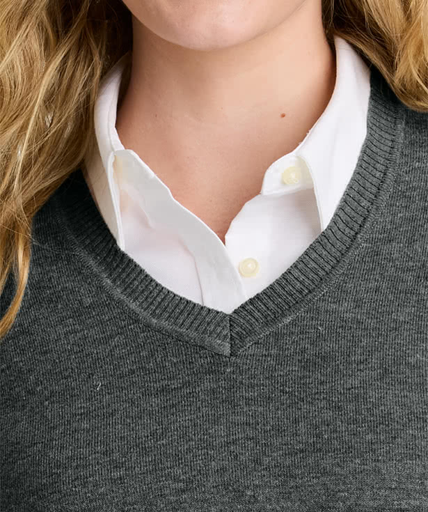 Port Authority Women’s Easy Care V-Neck Sweater
