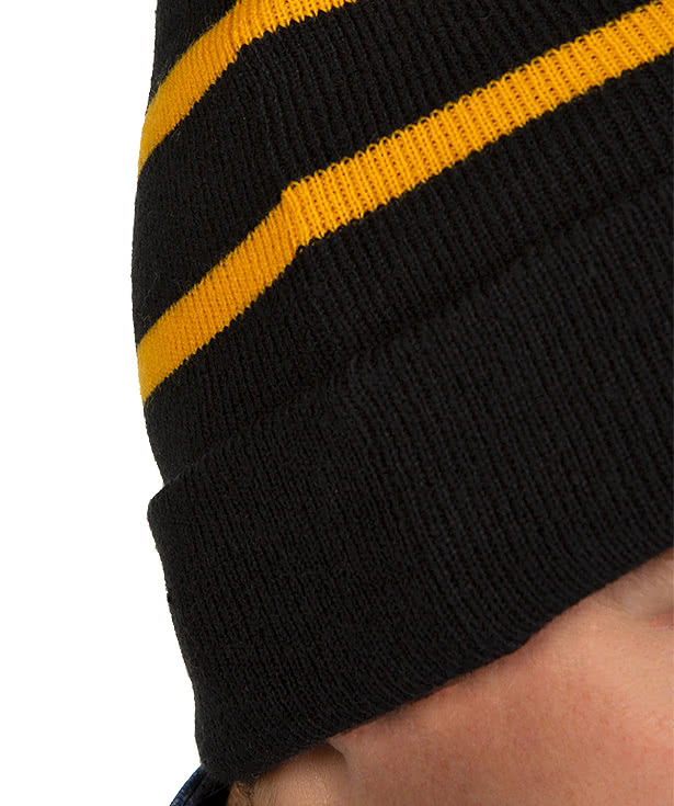 Sport-Tek Fleece Lined Striped Cuff Beanie