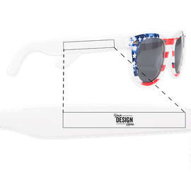 Patriotic Sunglasses - Color: USA Flag
