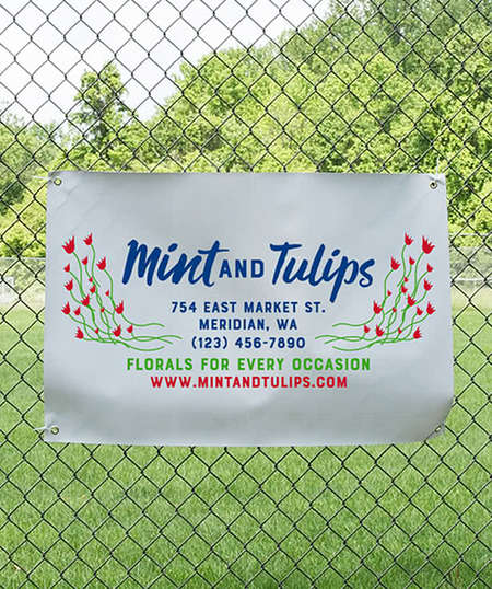 Full Color 3 x 2 Vinyl Banner