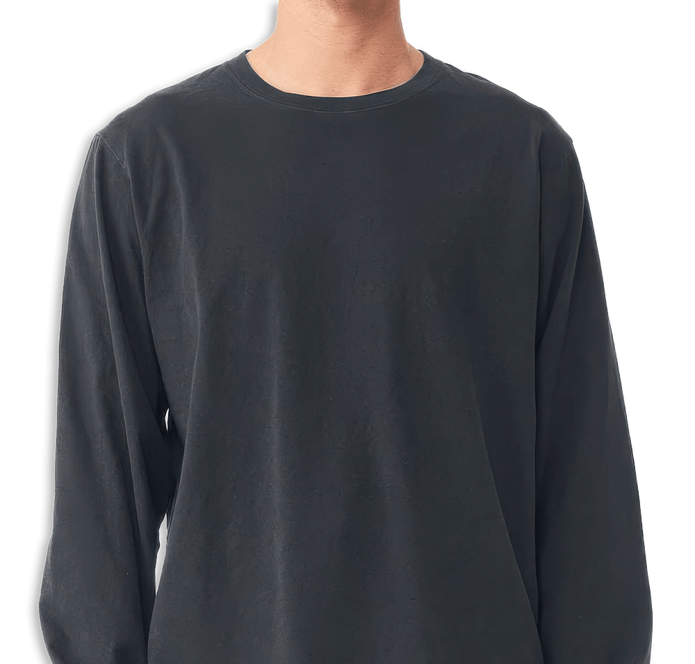 Bella + Canvas Heavyweight Garment-Dyed Long Sleeve T-shirt-default