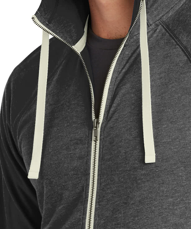 New Era Sueded Full Zip T-shirt Hoodie