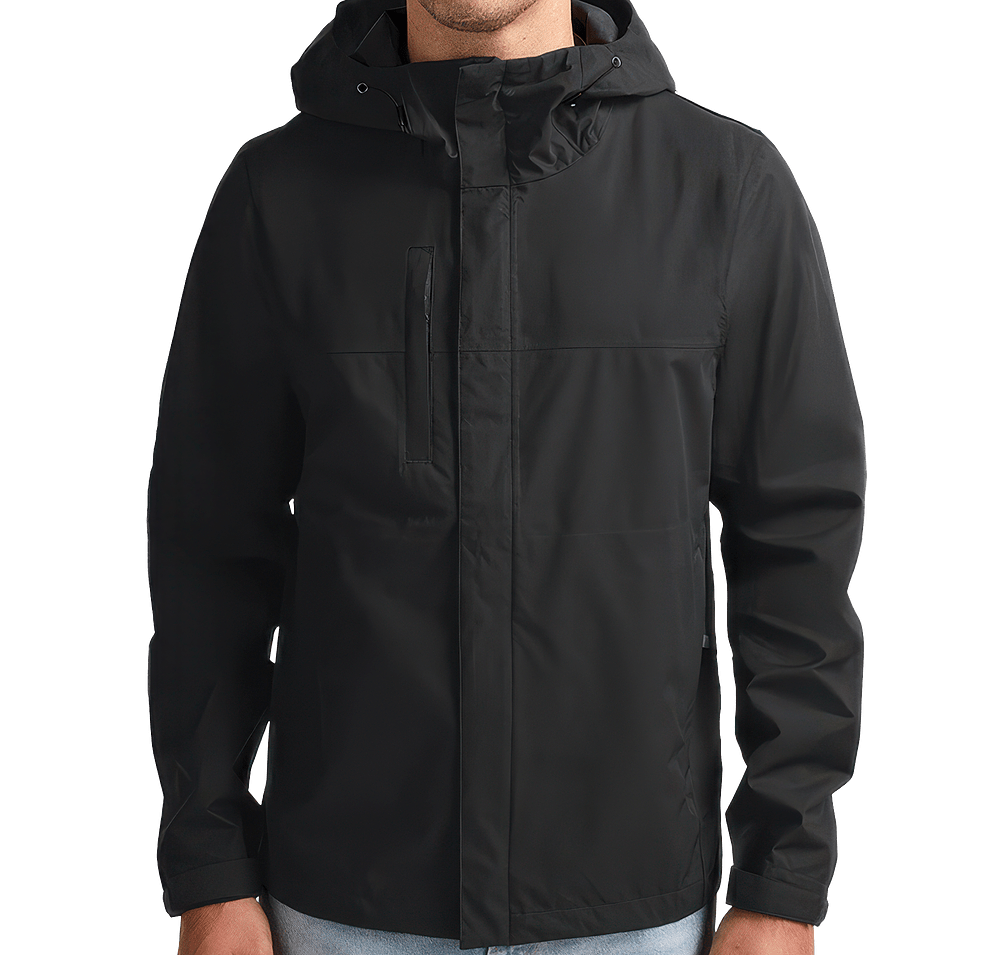 Charles River Berkshire Recycled Packable Rain Jacket-default