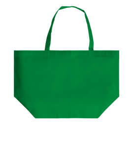 YaYa Non-Woven Shopper Tote Bag - Color: Green
