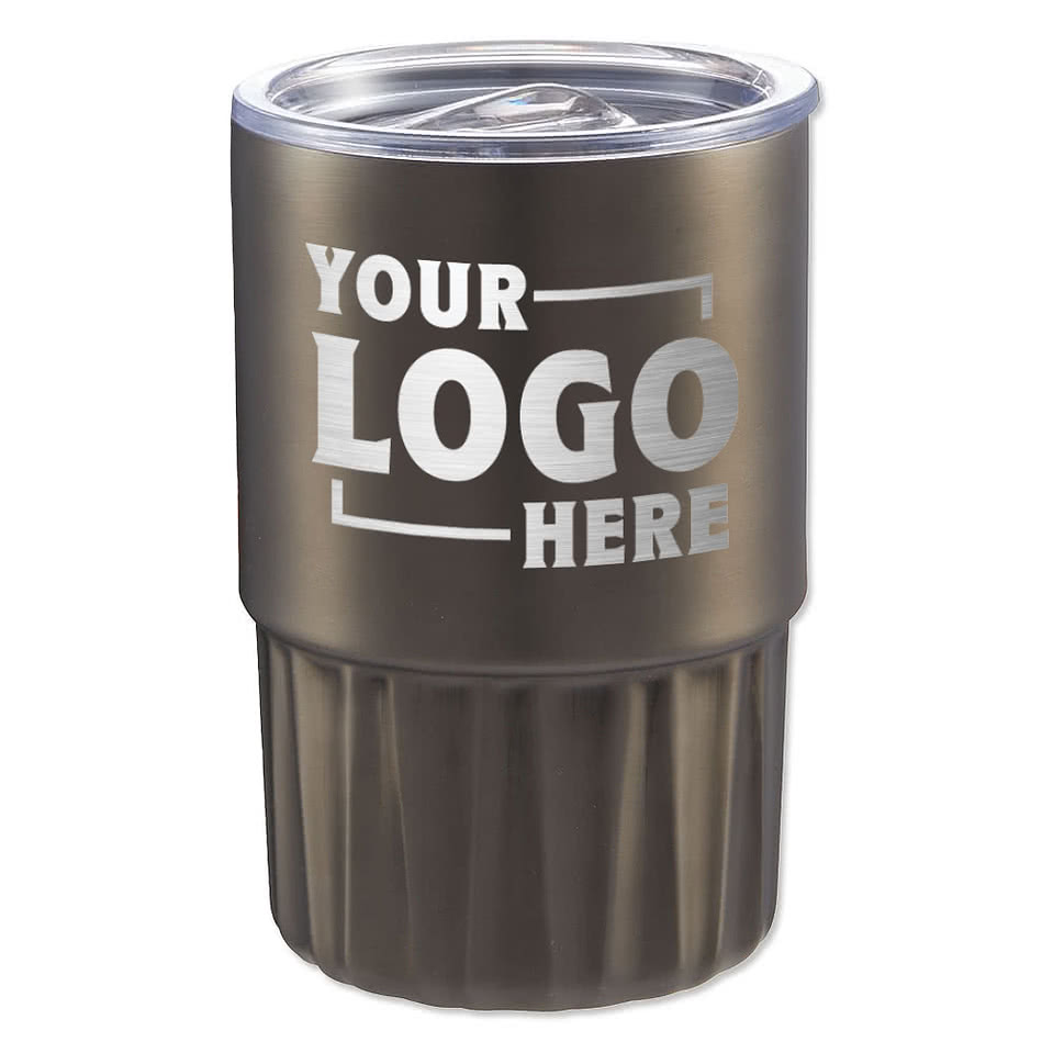 Laser Engraved 16 oz. Elite Geometry Stainless Steel Insulated Tumbler