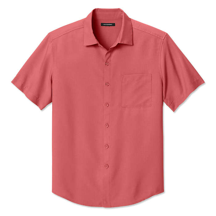 Port Authority Dockside Easy Care Short Sleeve Work Shirt