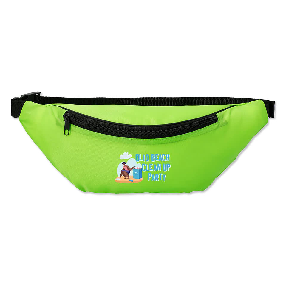 Full Color Hipster Recycled Fanny Pack