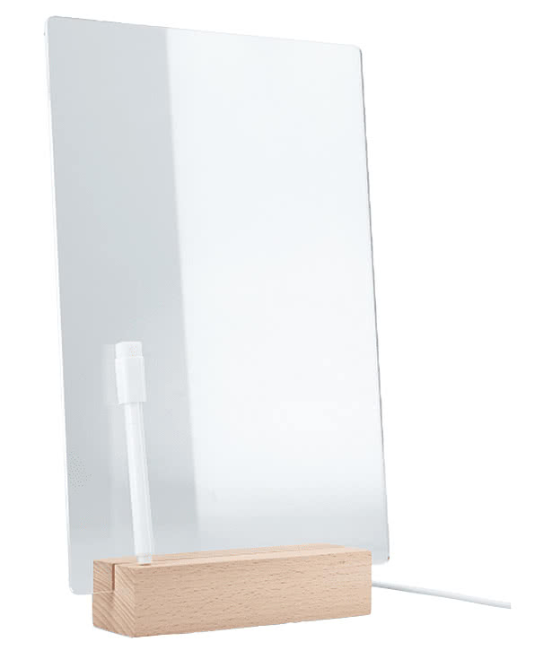 Full Color Note Brite Acrylic Dry Erase Board
