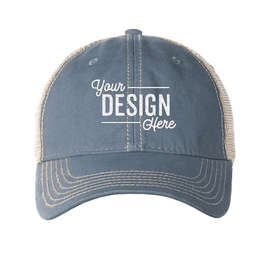 Legacy Old Favorite Trucker Hat - Color: Light Blue / Khaki