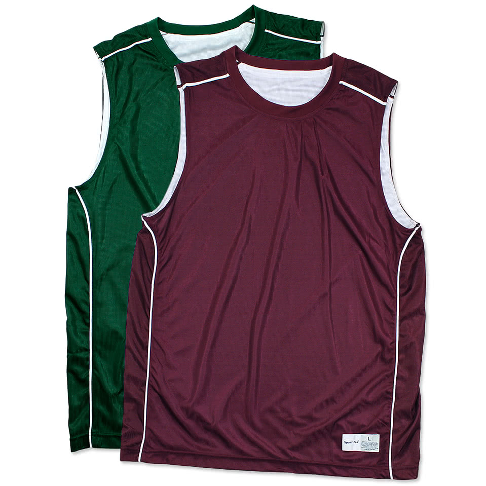 Sport-Tek Micro-Mesh Reversible Sleeveless Jersey
