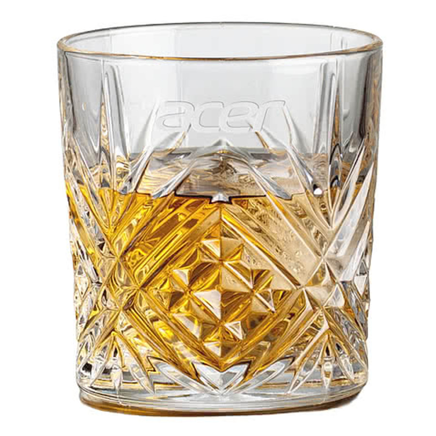Laser Etched 11 oz. Milford On-the-Rocks Glass in Clear