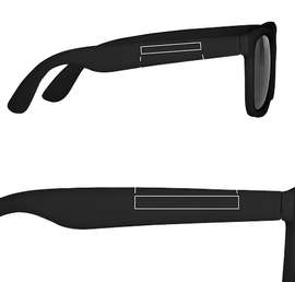 Youth Matte Sunglasses - Color: Black