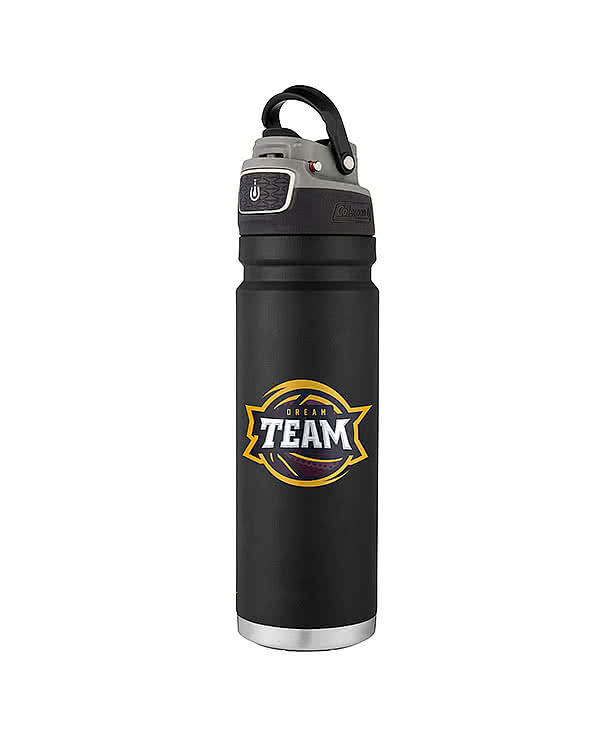 Coleman Full Color 24 oz. Freeflow Stainless Steel Hydration Water Bottle
