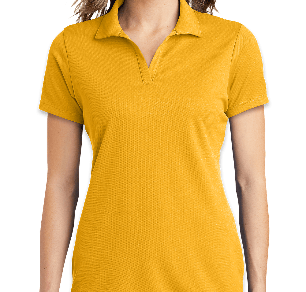 Sport-Tek Women's RacerMesh Performance Polo - Printed-default