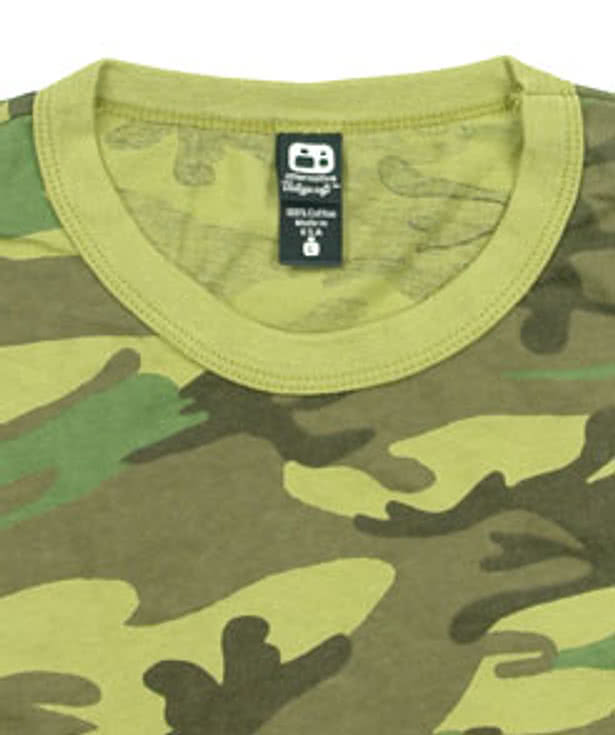 Alternative Apparel Mens Basic Camo T