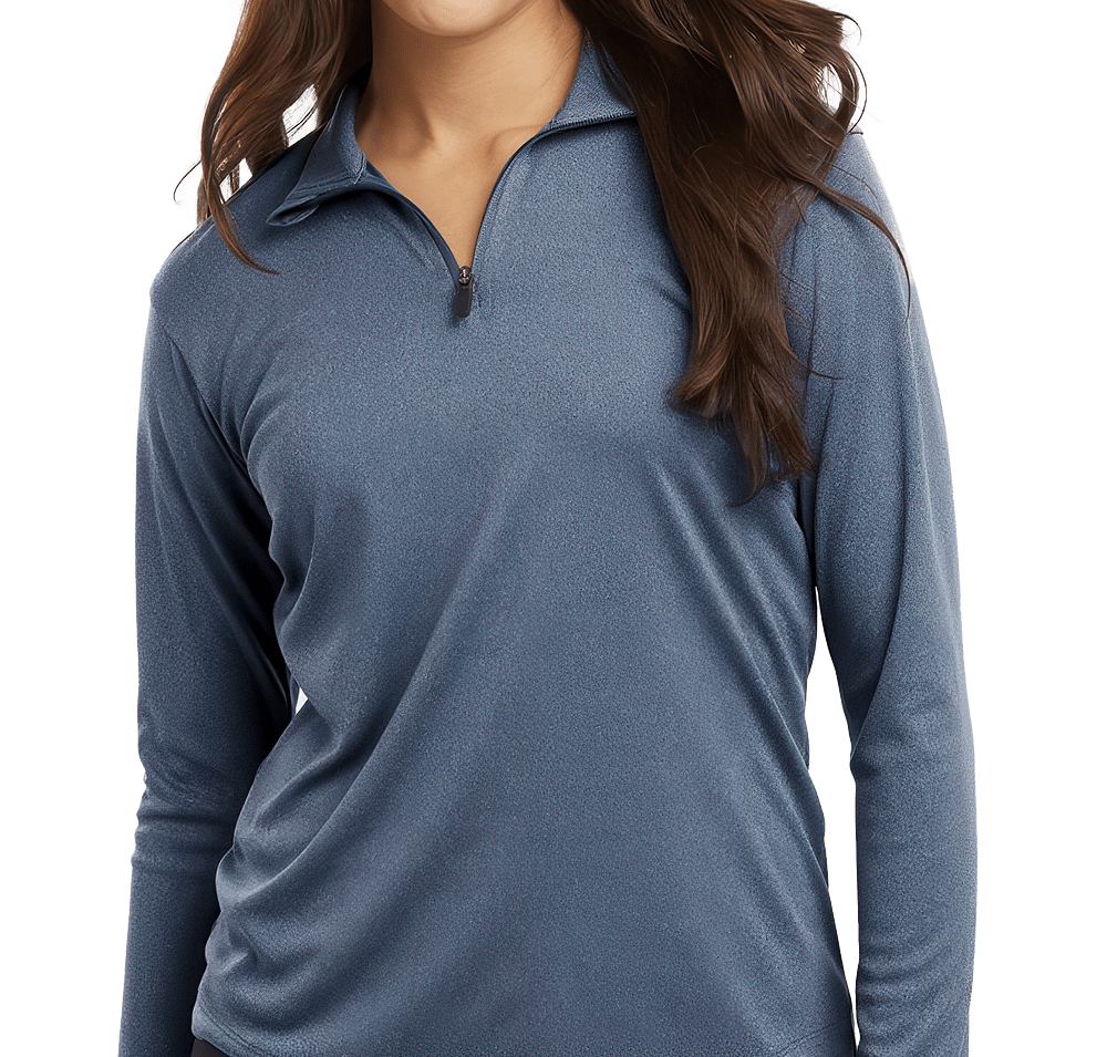 AllPro Women's Pro-Lock UPF 50 Quarter Zip Performance Shirt - Printed-default