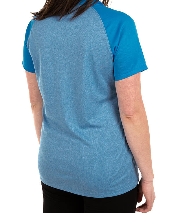 Sport-Tek Women's Heather Raglan Performance Polo
