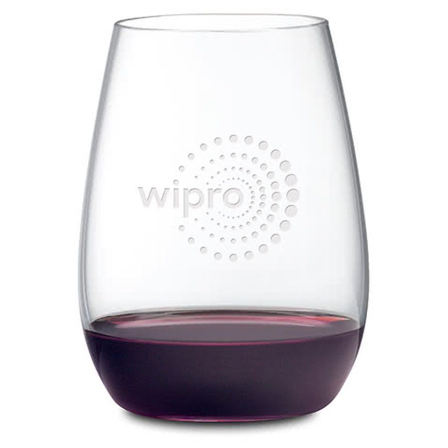 Laser Etched Riedel 8.25 oz. Spirits Stemless Wine Glass in Clear