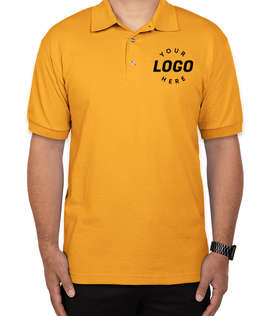 Gildan DryBlend 50/50 Jersey Polo - Color: Gold
