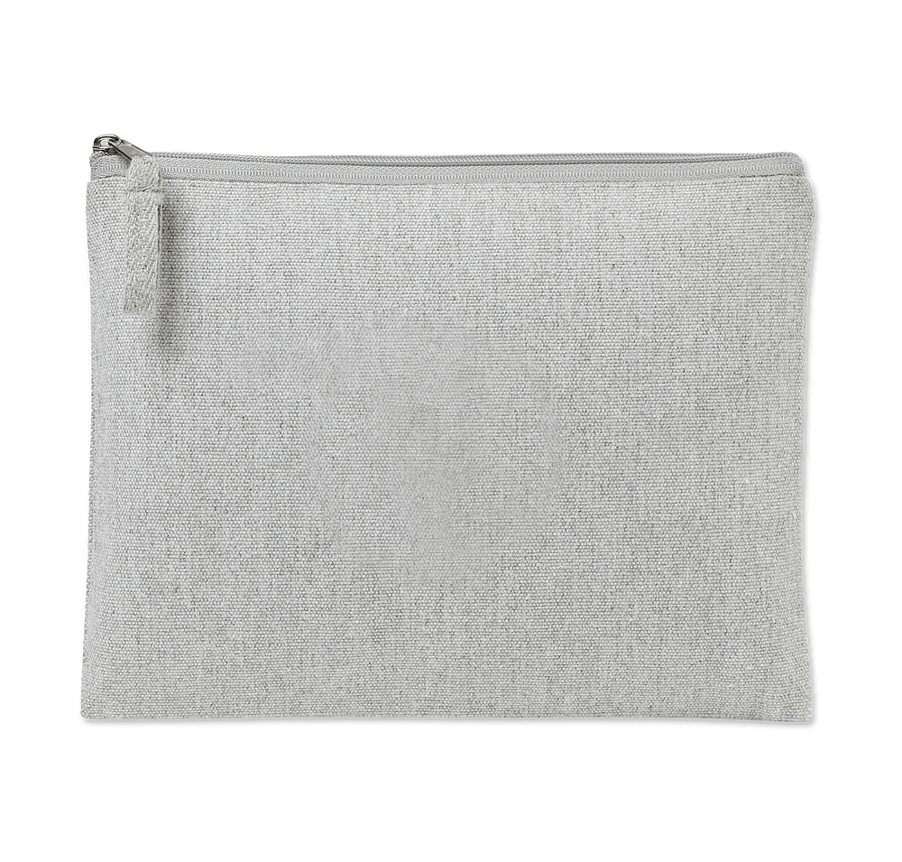 AWARE Recycled Cotton Zippered Pouch-default